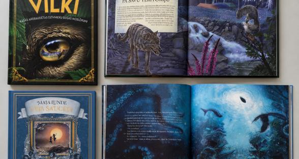 B Bibliotēkas plaukti papildināti ar jaunām grāmatām