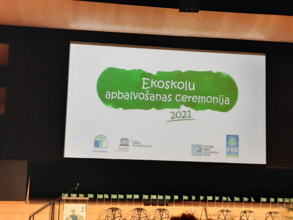 Eko skolas zaļais karogs