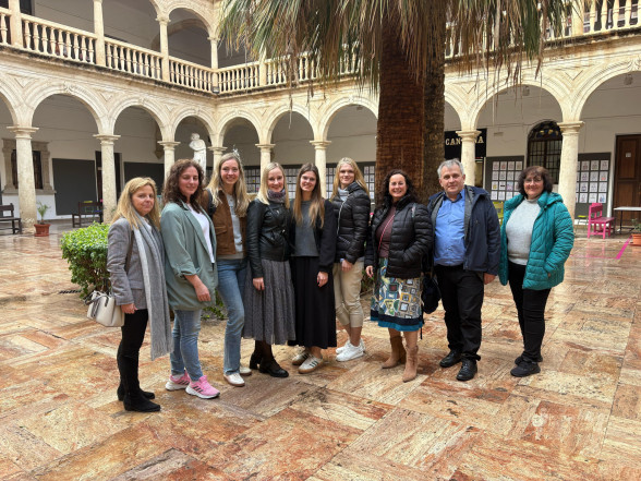 J Erasmus + projekta posms Spānijā