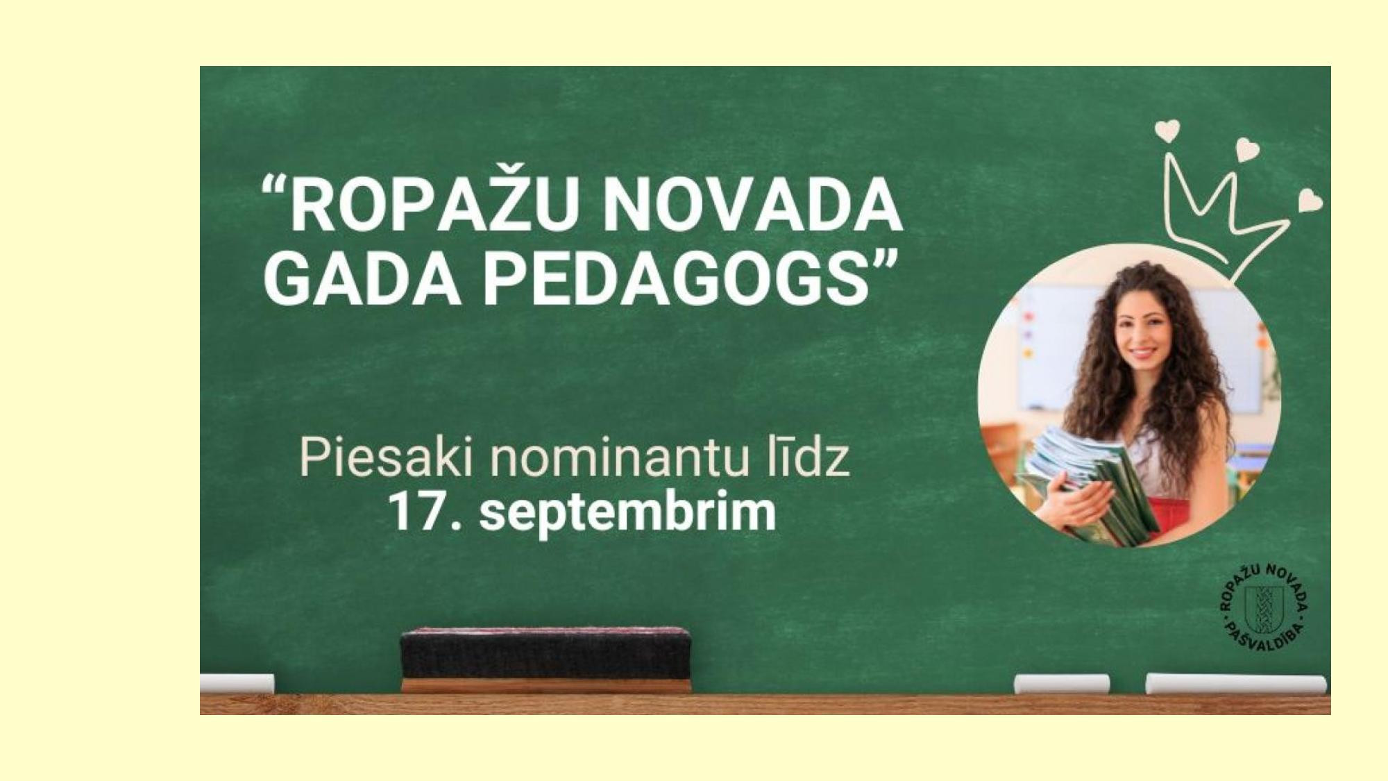 J gada pedagogs pieteikšanās