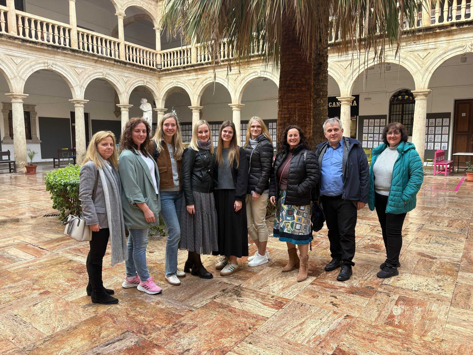 J Erasmus + projekta posms Spānijā